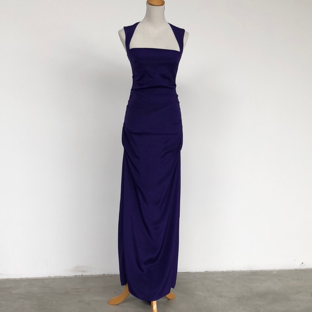 Nicole Miller Prom Gown Purple size 4 felicity
